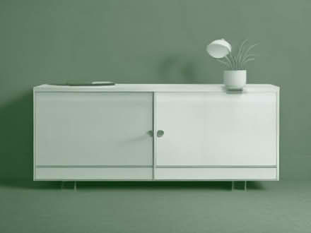 Photo of Sideboard, grey or glossy white (St. Martin's CT1) #1