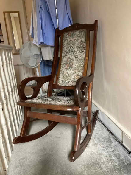 Photo of free Small rocking chair (Hornsey Station Estate N8) #1