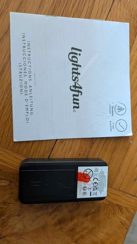Photo of free Lights4Fun Remote Control (RG24 Old Basing) #2