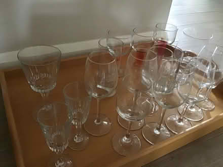 Photo of free Selection of wine/beer glasses (Whitegrove RG42) #2