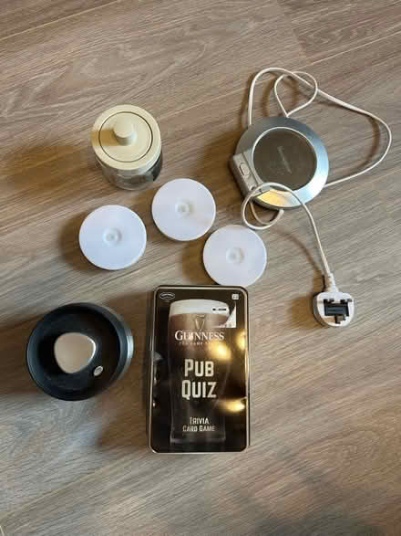 Photo of free Lights, containers, pillow, pub game, beverage warmer (Ravenscourt Park W6) #1