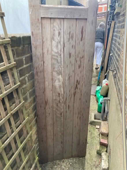 Photo of free Solid Oak Door/Gate (West Norwood.) #4