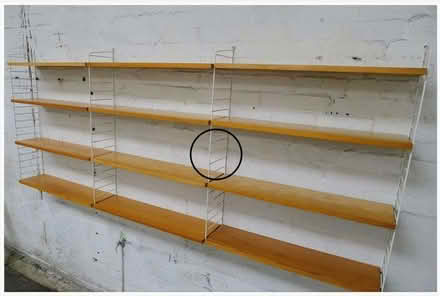 Photo of free Vintage String Shelf Wooden Shelves (Lipson PL4) #4