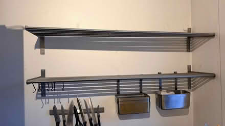 Photo of free Stainless steel kitchen shelves (Dun Laoghaire) #1