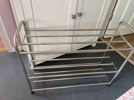 Photo of free Chrome shoe rack (Garston WD25) #1