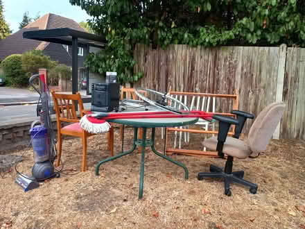 Photo of free Chairs , Table, Dyson, shelves (The Nurserylands TW12) #2