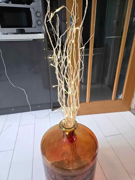 Photo of free Faded red/orange glass jar (Haddington) #4