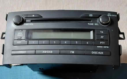 Photo of free Toyota DAB radio/CDplayer (Barton upon Irwell M30) #1