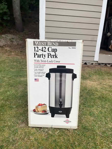 Photo of free Percolator— party size (So Chelmsford) #1