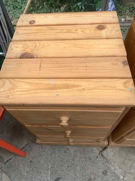 Photo of free 2 x Wooden storage units (Great Holland CO13) #2
