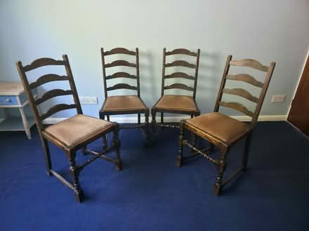 Photo of free Old (antique?) wooden chairs (Knebworth SG3) #1
