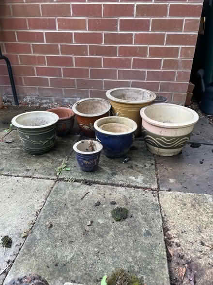 Photo of free Selection of Outdoor Plant Pots (Vicars Cross CH3) #2