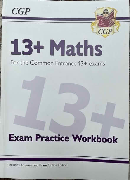 Photo of free CGP 13+ Maths practice book (City College area NR1) #1