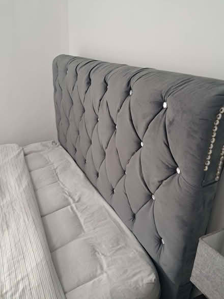 Photo of free King Size Sleigh Bed & Mattress (Elburton Village PL9) #2