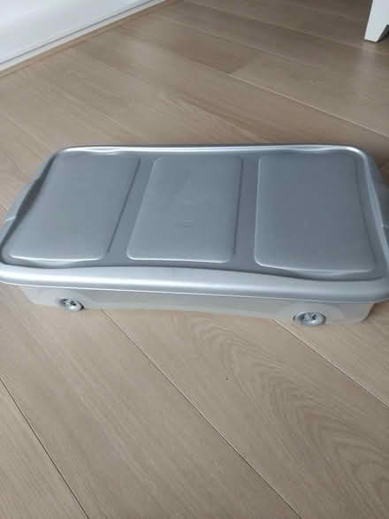 Photo of free Storage box with wheels (Wigan WN3) #1