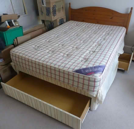 Photo of free Double bed (Boyton PL15) #1