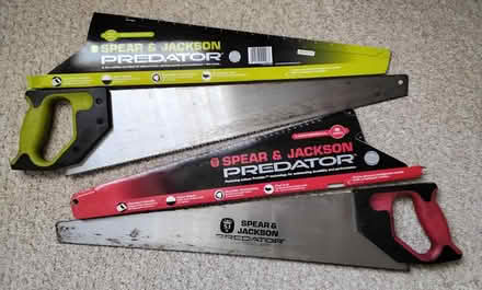 Photo of free 2 Spear & Jackson Predator saws (PO7) #1