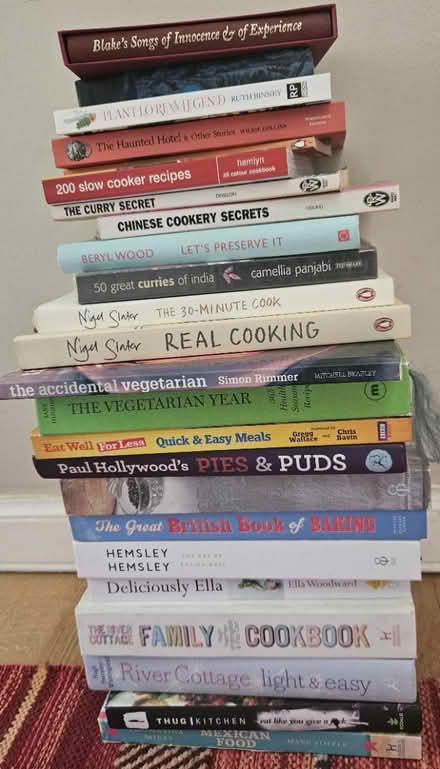Photo of free Books- mainly cookery books (Curdridge) #1