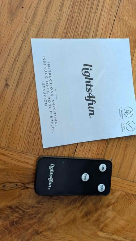 Photo of free Lights4Fun Remote Control (RG24 Old Basing) #1
