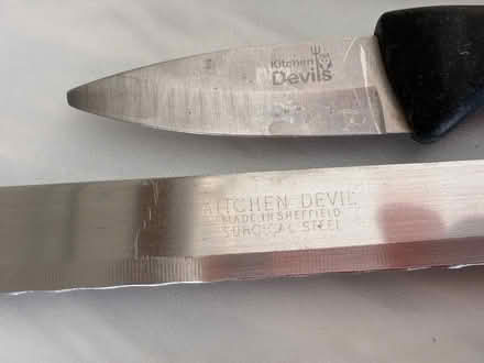 Photo of free Kitchen knives - collection by over 18s only (Great Boughton CH3) #4
