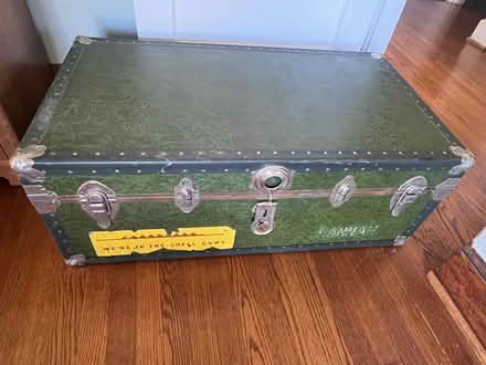 Photo of free Large Steamer Trunk/Foot Locker (East Capitol Hill Miller Park) #1