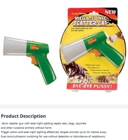 Photo of free Sonic Scatter Gun (White City, W12) #1