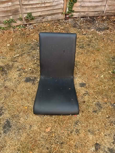 Photo of free Black padded chair seat (Cowley OX4) #1