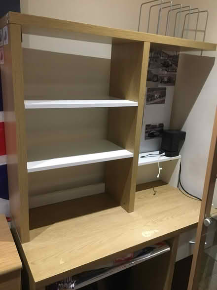 Photo of free Computer Desk with Shelves (Romford RM1 2) #1