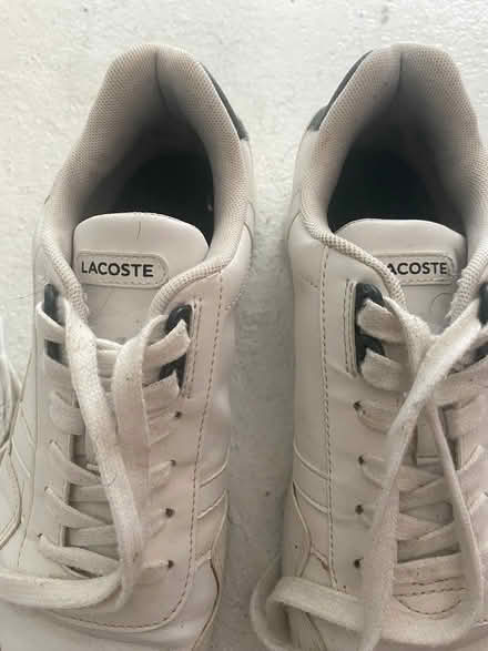 Photo of free Ladies white Lacoste trainers (Ws4 1ly) #2