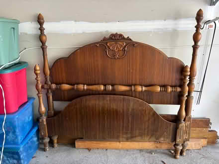 Photo of free Antique bed frame (Woodbury) #1