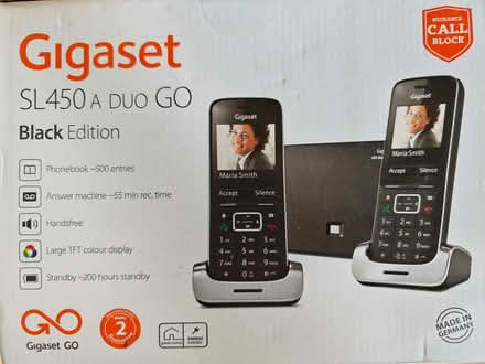 Photo of free Cordless phones (4 unit set) (Burnmill Farm LE16) #1