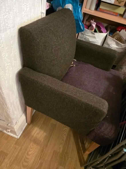 Photo of free 2 br/pur IKEA chairs one needs rep (Maesycoed CF37) #1