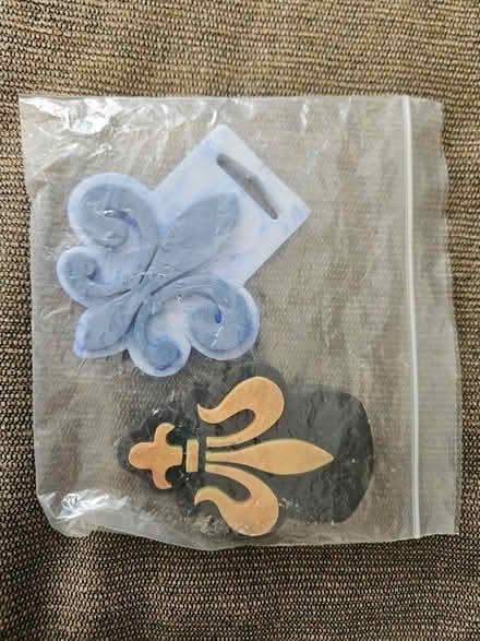 Photo of free Foam stamps (paisley and imperial) #1