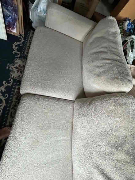 Photo of free Cream sofa (Hertford Heath SG13) #4