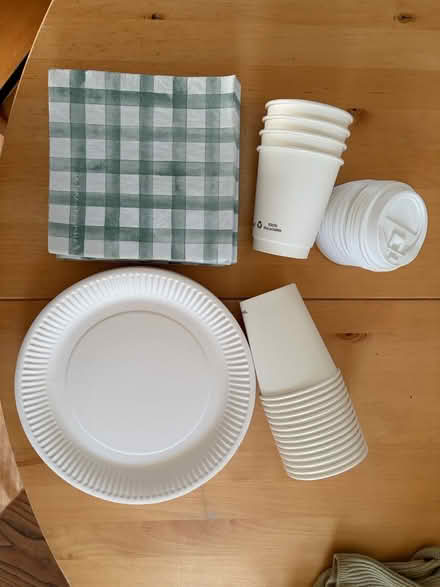 Photo of free Paper plate and cups (Landport BN7) #1
