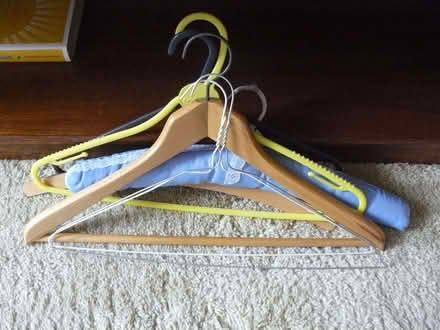 Photo of free 52 assorted coat hangers (Kempsey WR5) #3