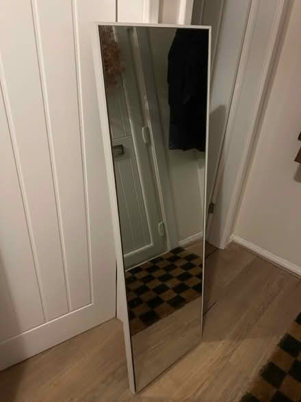Photo of free Full length mirror white (M32) #1