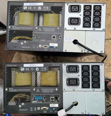 Photo of free 2x APC SUA5000rmi5u UPS (Oxford OX1) #1