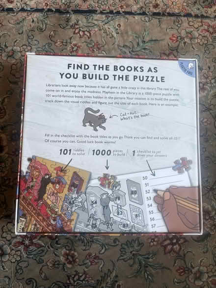 Photo of free Jigsaw - Mayhem in the Library (BS4 Brislington BS4) #2