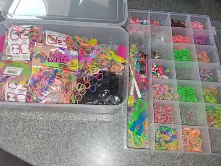 Photo of free 2 boxes assorted loom bands (Church Hill South Redditch B98) #1