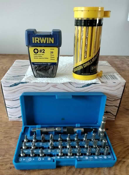Photo of free Drill bits, Phillips inserts (Off Bernardo and El Camino) #1