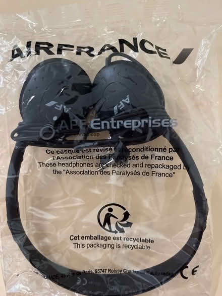Photo of free New AirFrance headphones (West San Jose by Lynbrook High) #1