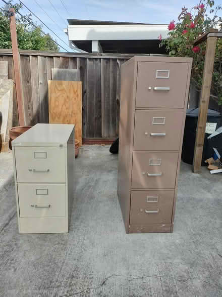 Photo of free 2 Metal cabinets (Off Bernardo and El Camino) #1