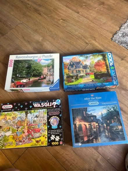 Photo of free 1000 piece puzzles x4 (Waterlooville) #1