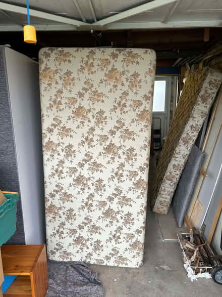 Photo of free Single Two Draw Divan, Mattress and Headboard (Heversham LA7) #3