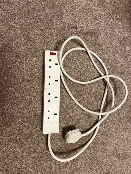 Photo of free 4 socket extension lead (Beckenham BR3) #1