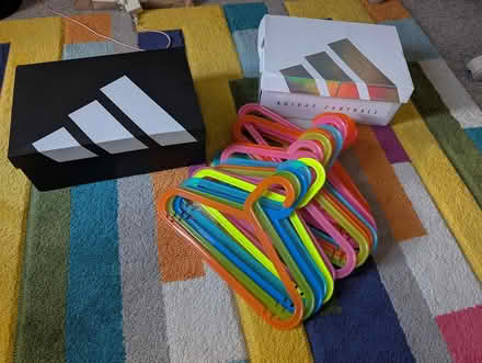 Photo of free IKEA cloth hangers and Adidas boxes (Hammersmith W6) #4