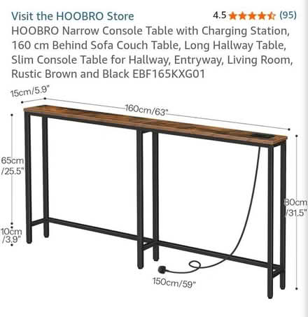 Photo of free Console table (King's Weald, off Kingsway.) #1
