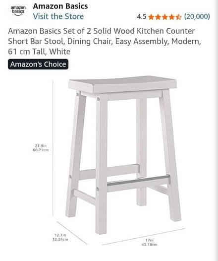Photo of free Short bar stools (King's Weald, off Kingsway.) #1
