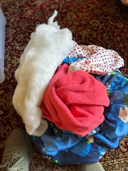 Photo of free Top shop bag with fabric off cuts (Malvern Link WR14) #1